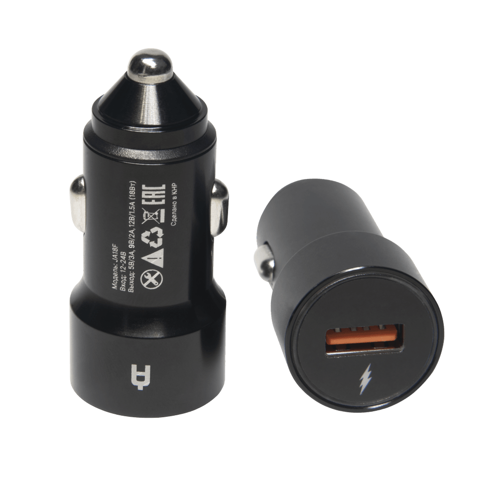Автомобильное зарядное устройство Alteracs USB JA18F